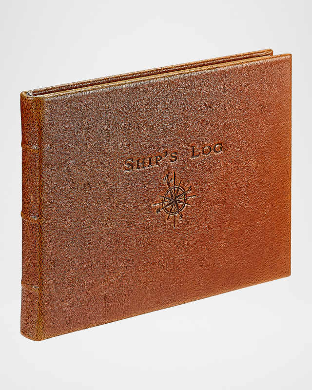 Leather-Bound Ship's Log